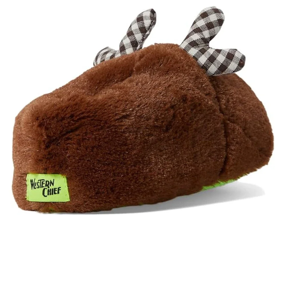 Western Chief 3-D Character Slipper Toddler 13-1 Cozy Moose Slip On Shoes GAL57